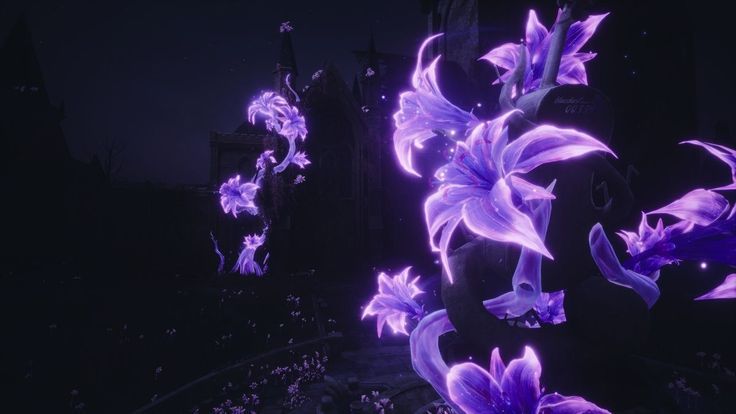 Purple-toned artwork from Kinginul's visual collection